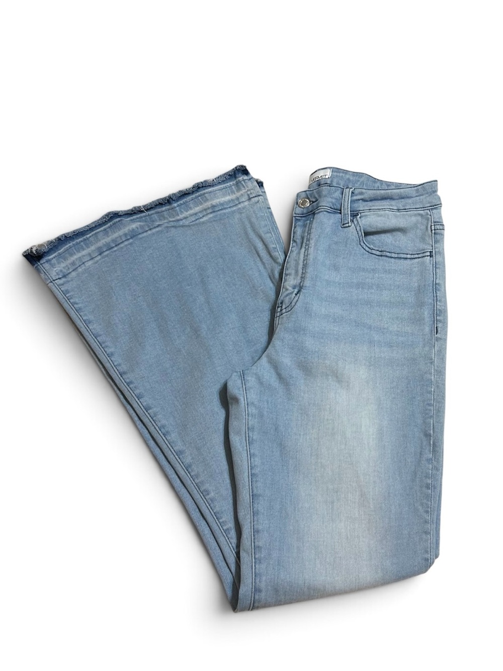 Vervet Flare High Rise Distressed Light Wash Women’s Jeans 31